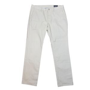 Bonobos Slim Dress Pants Chinos Light Khaki 35x32
